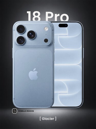Изображение товара Смартфон Apple iPhone 18 Pro 256GB nano SIM + eSIM Glacier (Голубой) (без RuStore)