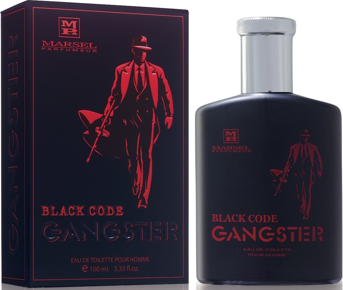 Marsel Parfumeur Туалетная вода Gangster black code 100 мл