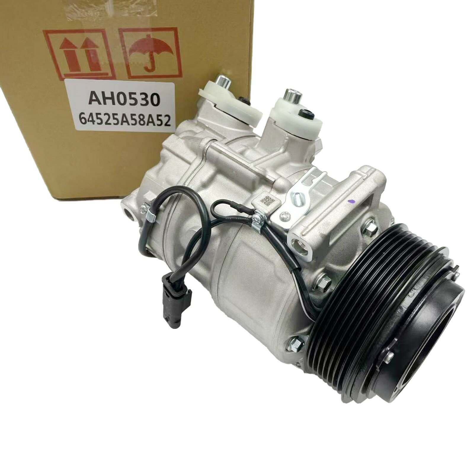 Компрессор кондиционера 64525A58A52 с муфтой, ременный привод, 4.4L Twin Turbo для BMW M5 M8 750i X5