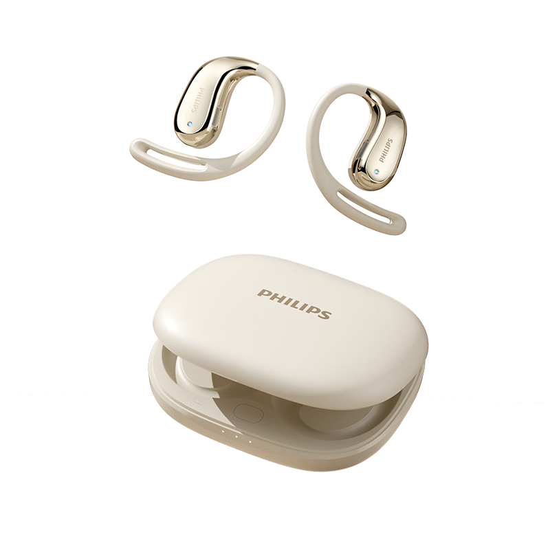 PHILIPS TAQ2820 белые костная проводимость Bluetooth беспроводные спортивные игровые шумоподавление ушные крючки