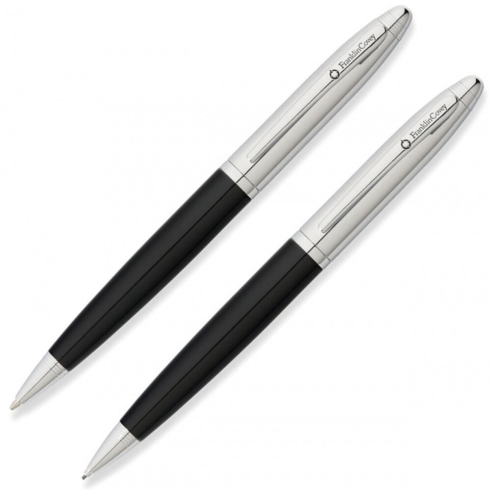 Franklin Covey FC0011-1 Набор franklin covey lexington шариковая ручка и карандаш, black / chrome