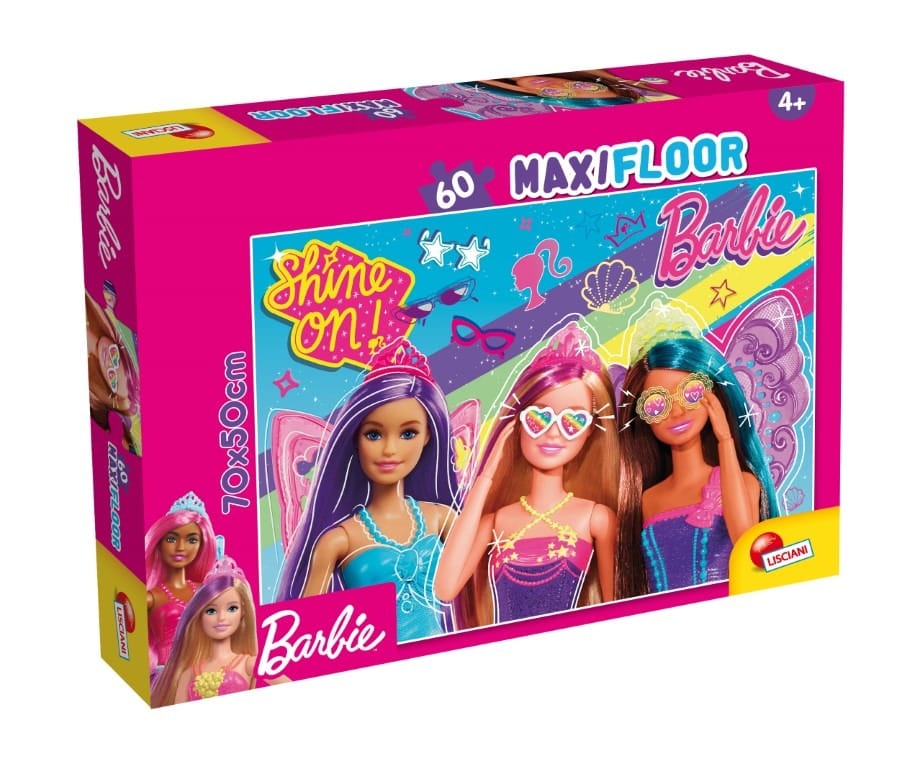 Пазл Lisciani Barbie Maxifloor, 60 элементов