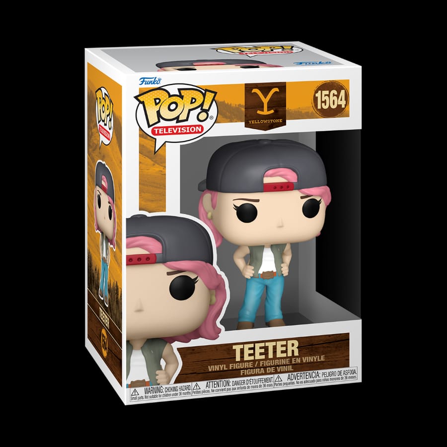 Фигурка Funko Pop TV Yellowstone S2 Teeter, коллекционная, высота 11 см