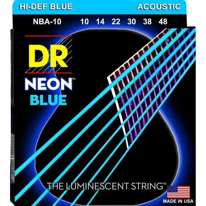DR String NBA-10 Струны для акустической гитары