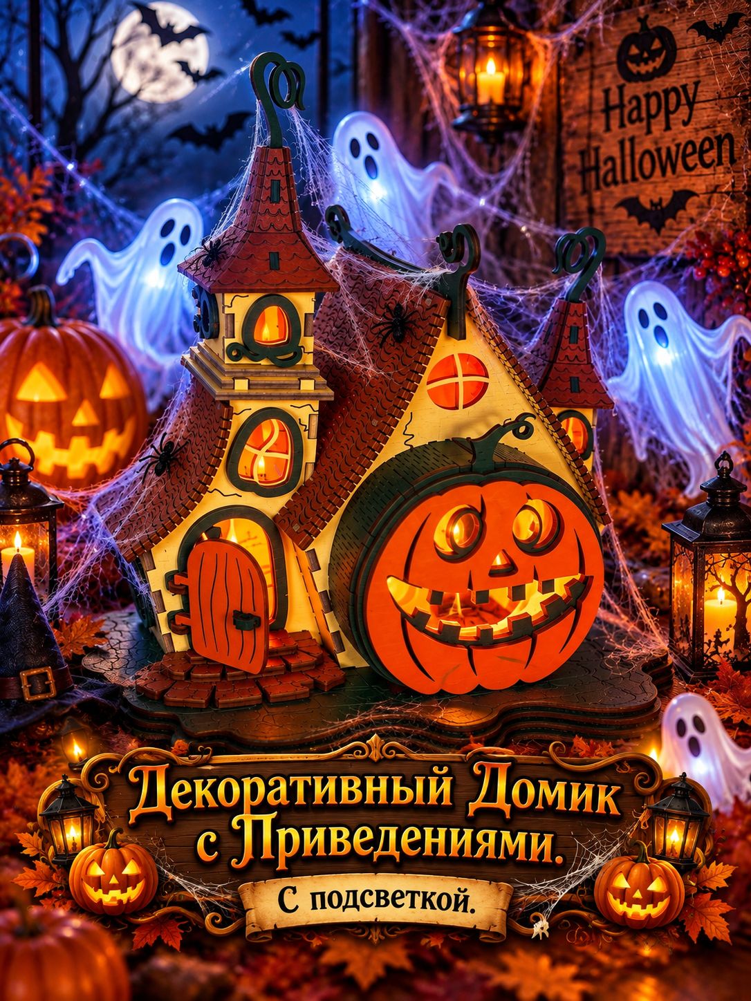 Декоративный домик Дом с приведениями ХЭ2