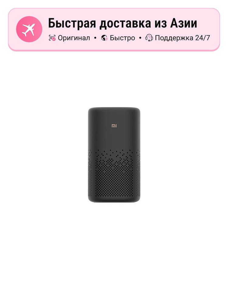 Умная колонка Xiaomi Xiao Ai Speaker Pro Smart, черная, инфракрасное дистанционное управление