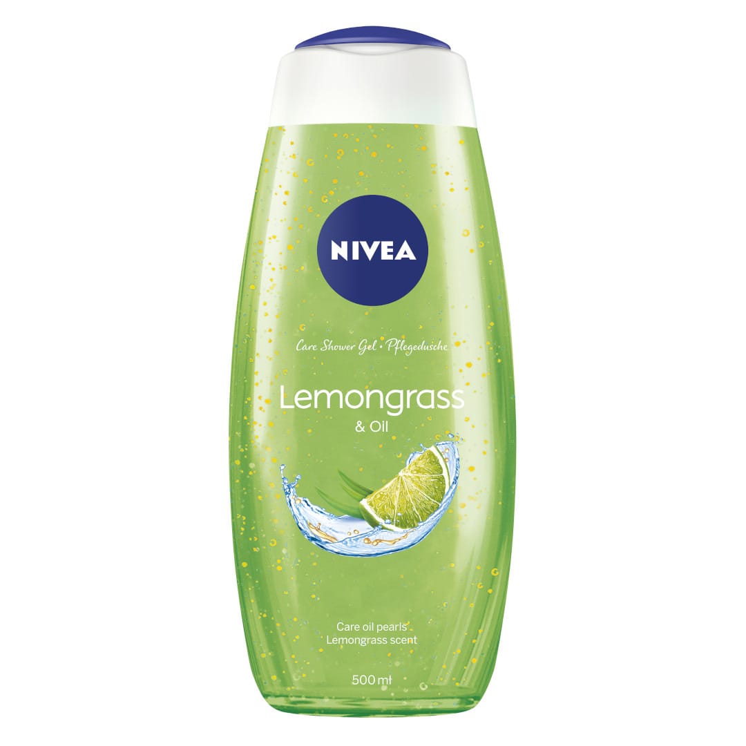 Средство для душа Nivea Care Shower Lemongrass & Oil, 500 мл