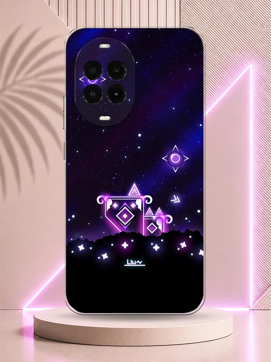 Чехол на Huawei Nova 14 Geometry Dash
