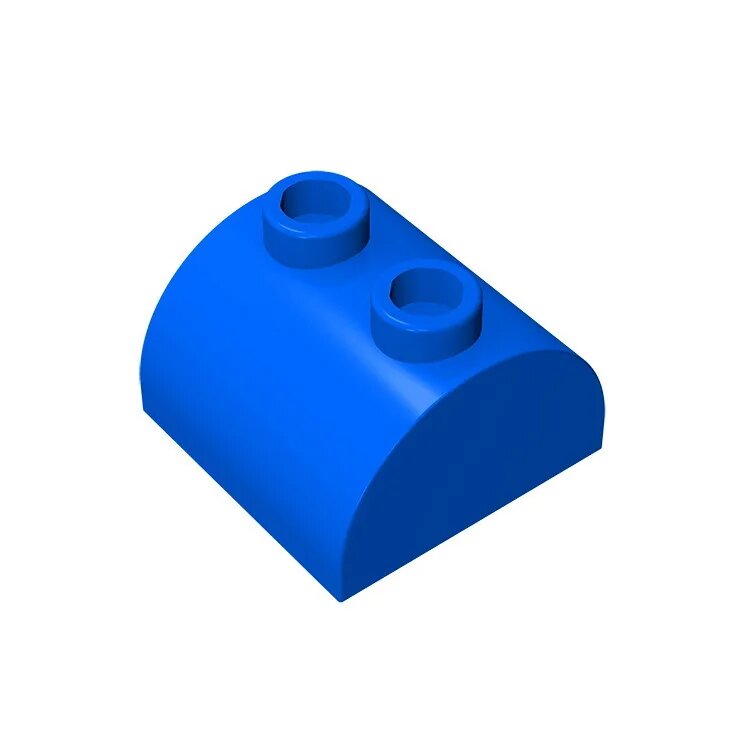 Строительные блоки Gobricks GDS-741 BRICK 2X2 W. BOW AND KNOBS-2x2 Arch Brick Навчальный, совместимый с детскими DIY 30165