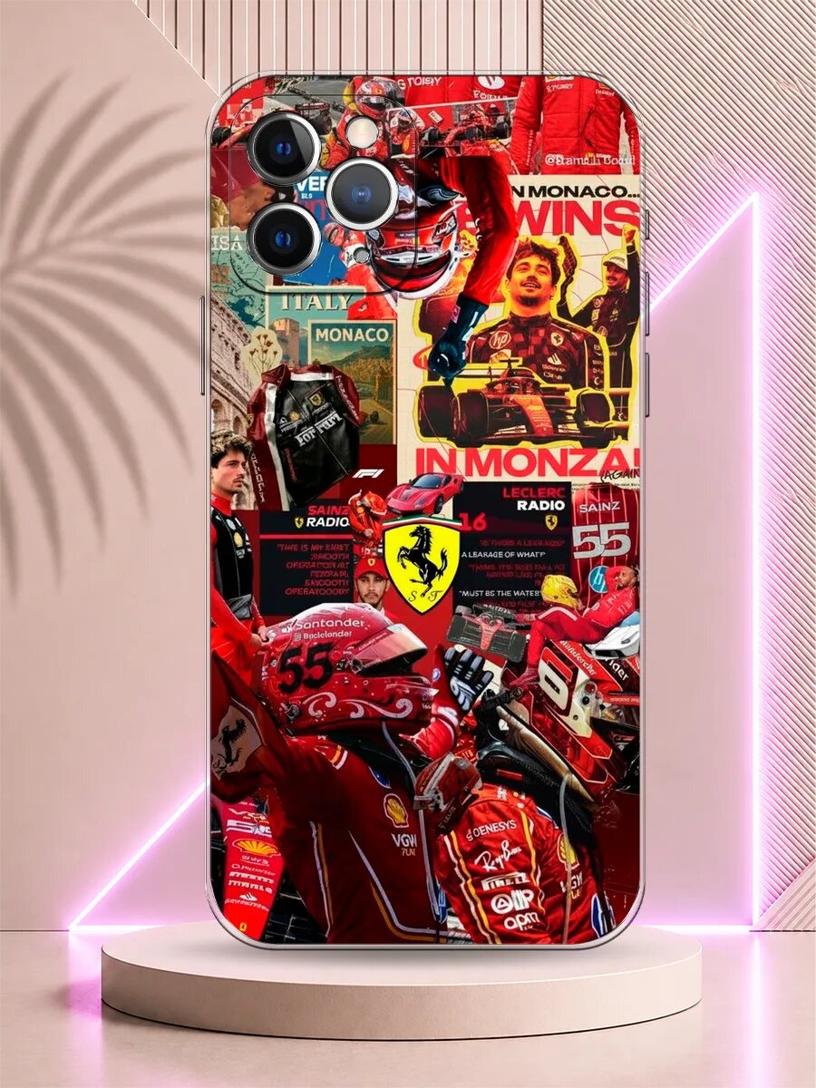 Чехол на iPhone 11 Pro Ferrari
