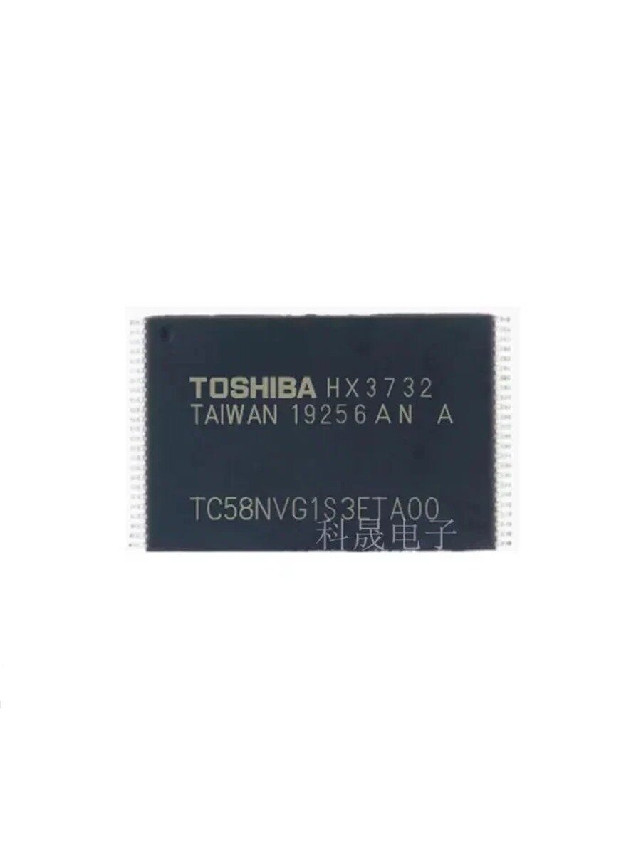 10/ПК ЛОТ Чип памяти TC58NVG1S3ETA00 TSOP - 48 NAND 256M, Вид запчасти Микросхема