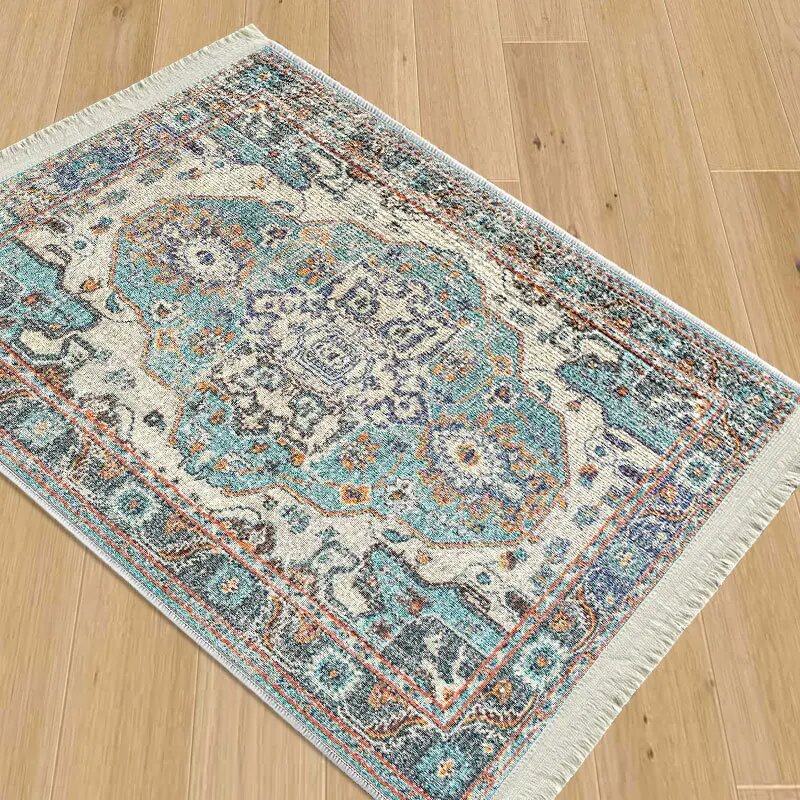 Винтажный лоскутный ковер VIKAMA в персидском стиле 60X110CM(2X3.6FT, YLB-5