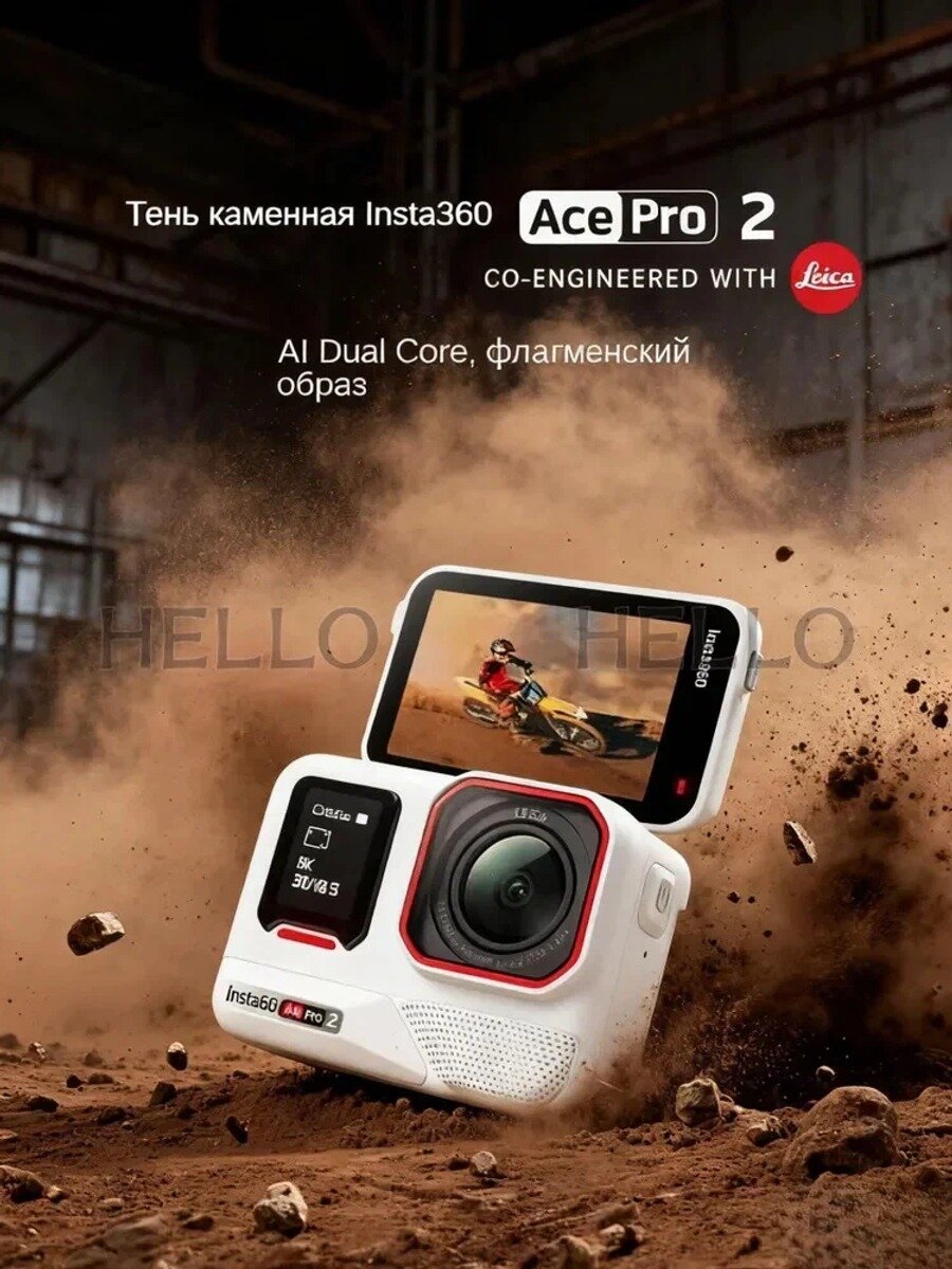 Insta360 Ace Pro 2 Официальная версия экшн-камеры с одной батареей
