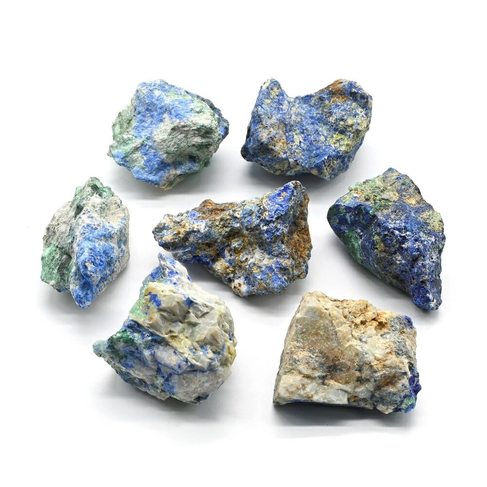 Минерал азурмалахит 33*23*19мм, 20-29г