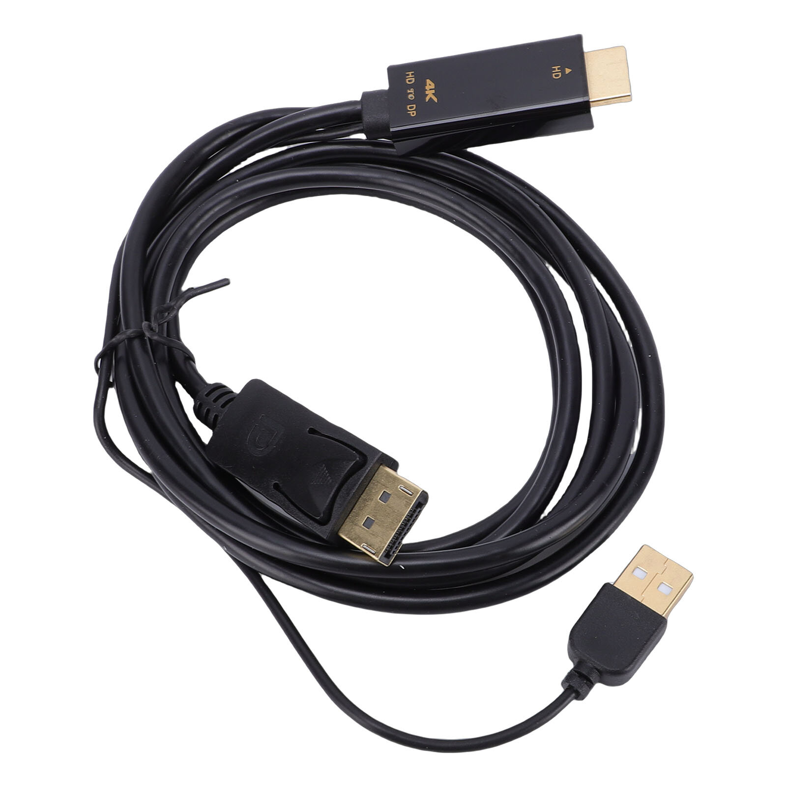 Кабель HD Multimedia Interface к DisplayPort, 1.8 м, с поддержкой 4K, устойчив к воздействию, для телевизоров и проекторов