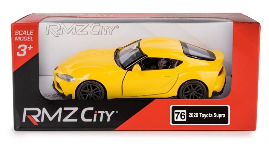 Игрушечная машинка Daffi RMZ City Toyota Supra 2020, оранжевый, 1:36