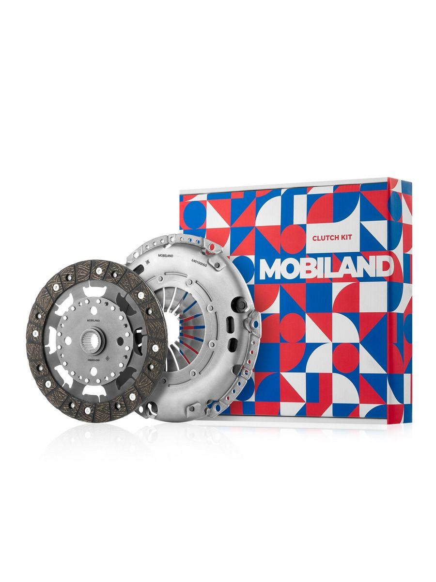 Комплект сцепления для а/м FORD Focus; VOLVO C30, S40 / Форд Фокус, Вольво, MOBILAND 640100060