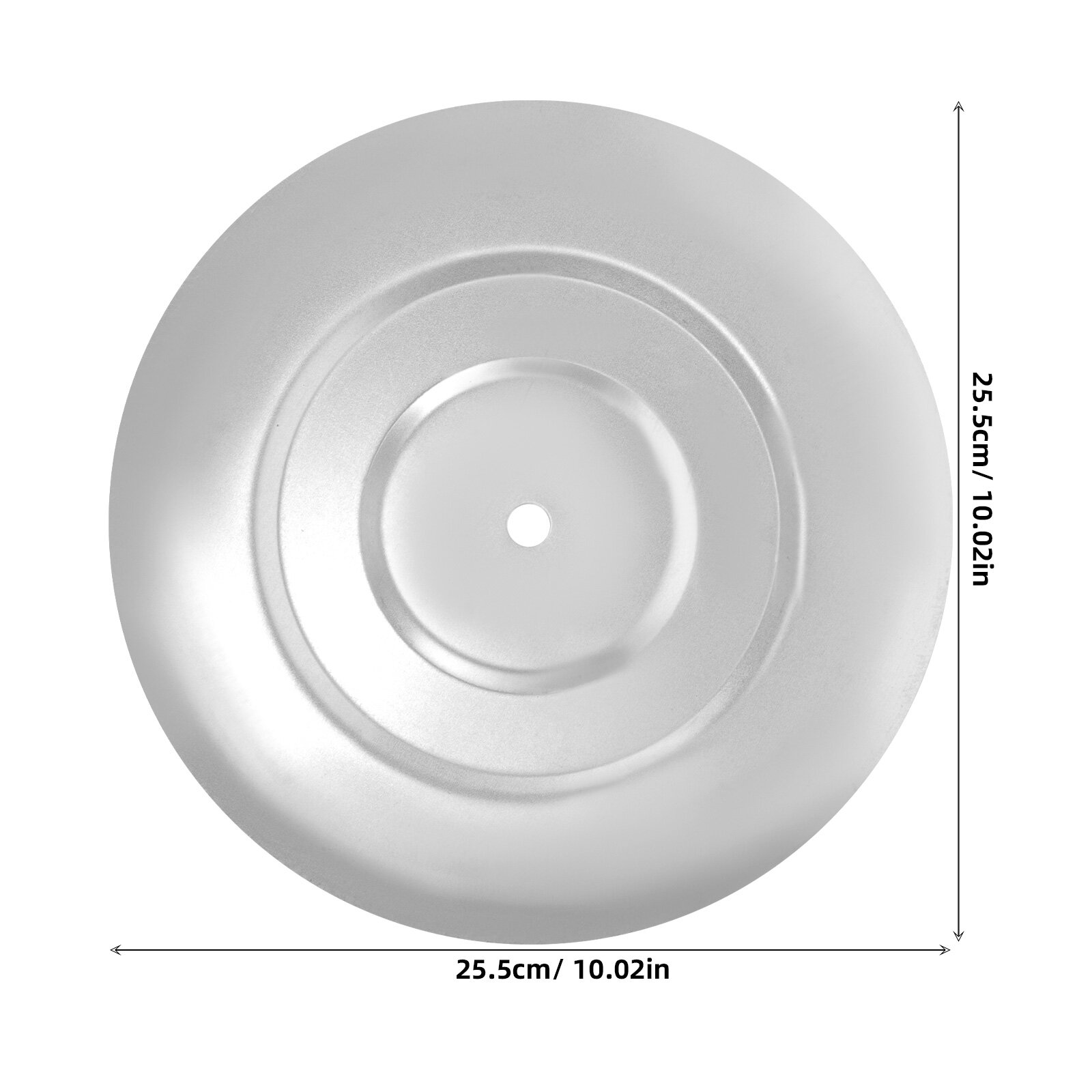 Крышка Для Печи Из Железа Серебристого Цвета 26.00X26.00X0.50Cm