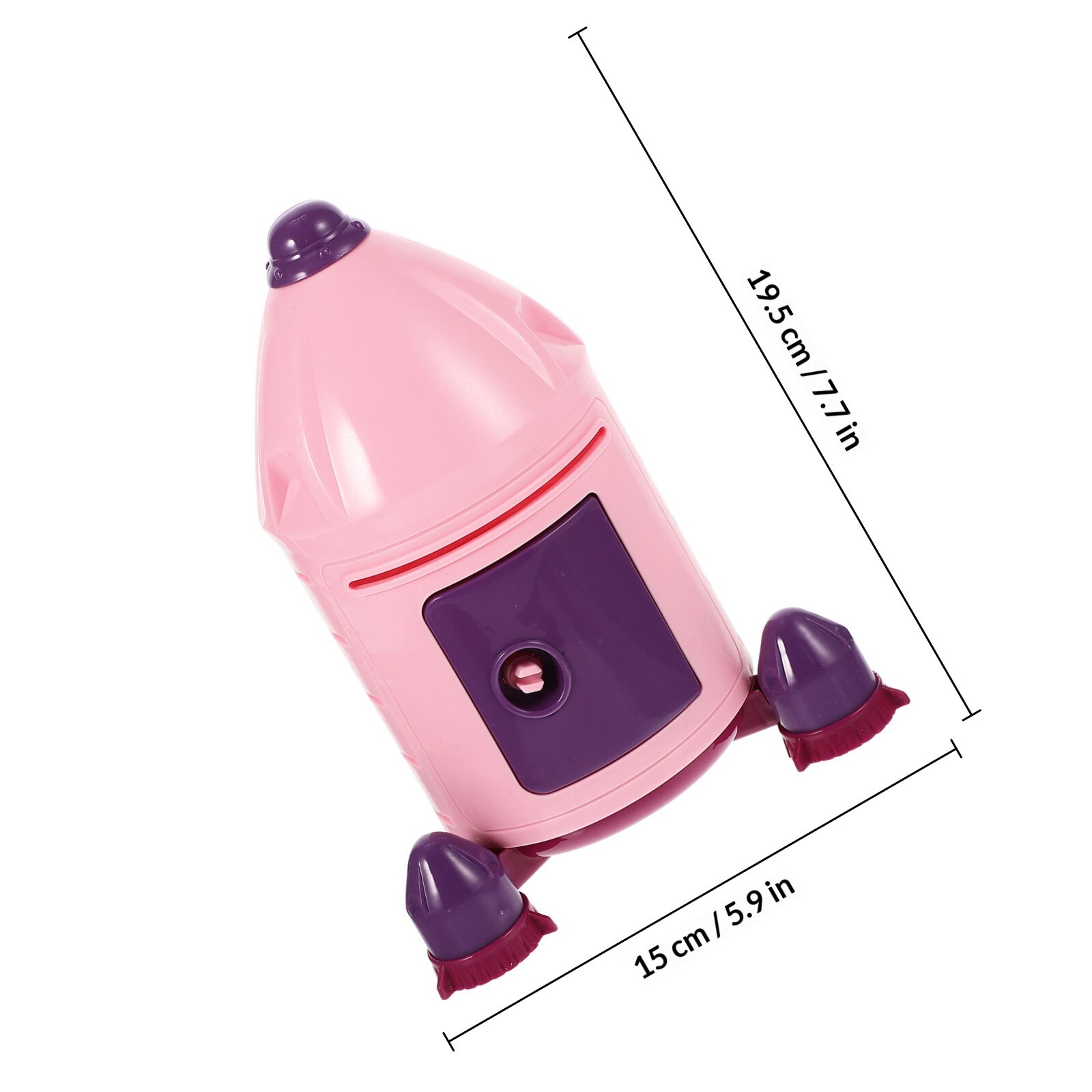 Копилка Ракета Детская Монетница Украшение Для Стола Размер 19.50X15.00X13.50Cm