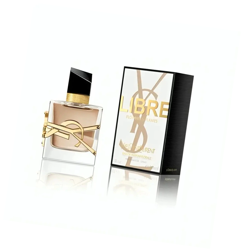 Парфюмерная вода Ysl Libre Flowers and Flames 50 мл женская - Либре, Цветы и Пламя От Yves Saint Laurent