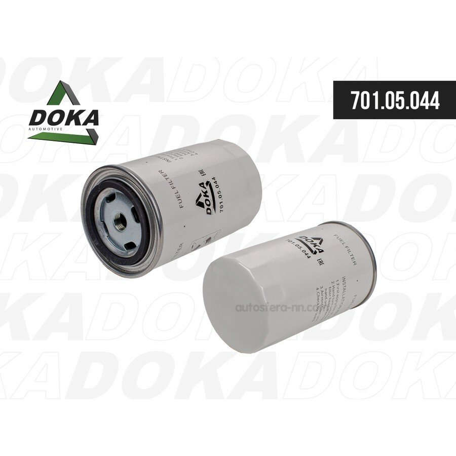 DOKA 70105044 Фильтр топливный тонкой очистки (патрон) ЕВРО-2,4,5 \КАМАЗ/нефаз