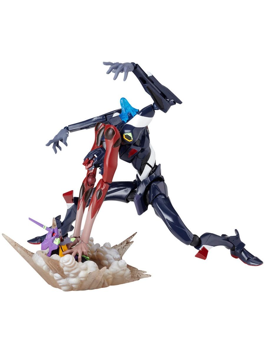 Фигурки Kaiyodo Revoltech Amazing Yamagu chi Series Action Figures EVO LUTION EV-002 Evangelion Type-03-14cm