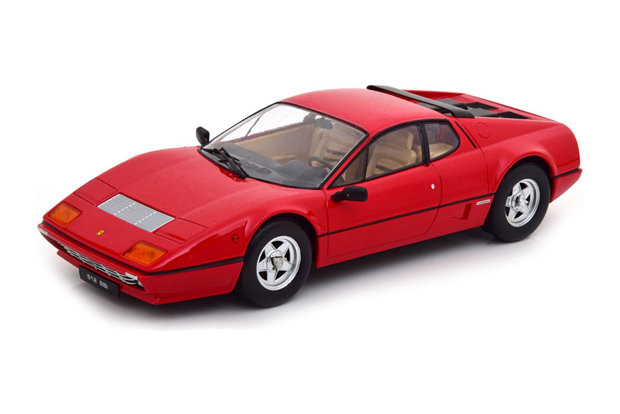 Модель коллекционная KK-SCALE Ferrari 512 bbi 1981 red limited edition 1500 pcs