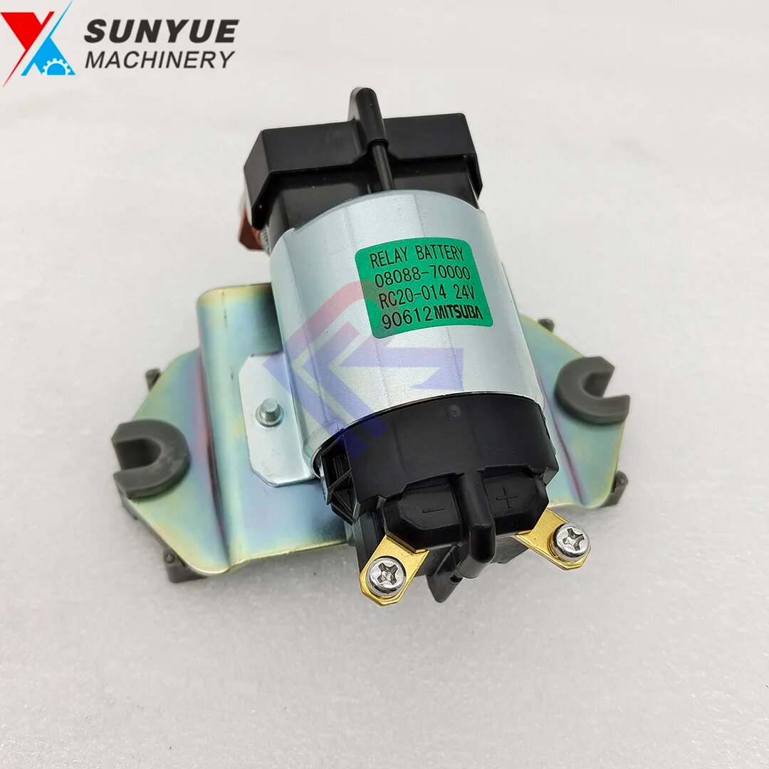 Реле аккумулятора Komatsu 08088-70000 для PC88MR-8 PC300-8 PC350-8 D31EX D31PX D37EX D37PX D39EX D39PX