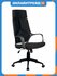 Кресло офисное Riva Chair RCH 8989 Чёрный пластик/Чёрная ткань (54)