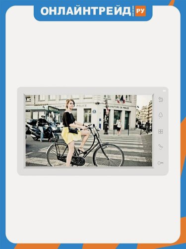 Изображение товара TANTOS Монитор видеодомофона Tantos Amelie (White) HD SE