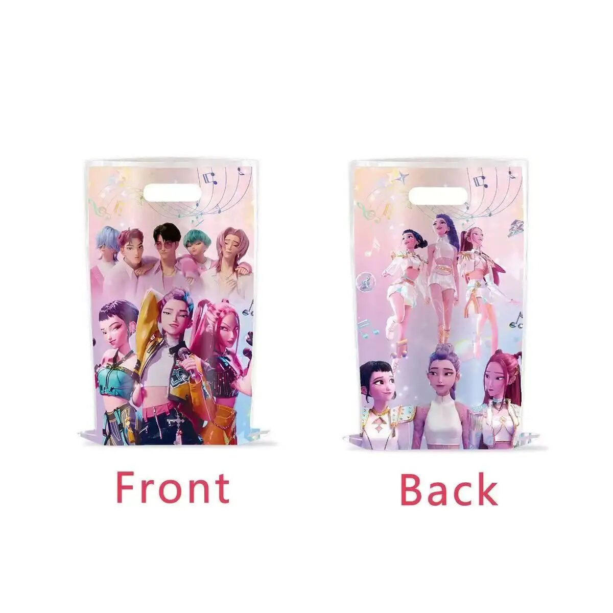 Набор посуды для вечеринки в стиле K-Pop Hasbro Розовый, 10pcs Gift Bag