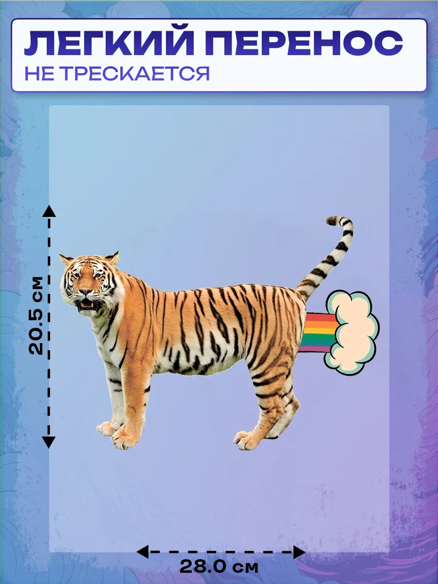 Термонаклейка tiger — фото 1