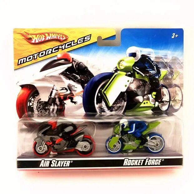 Hot Wheels Литая модель мотоцикла, игрушка, Масштаб 1:64, Серия мотоциклов