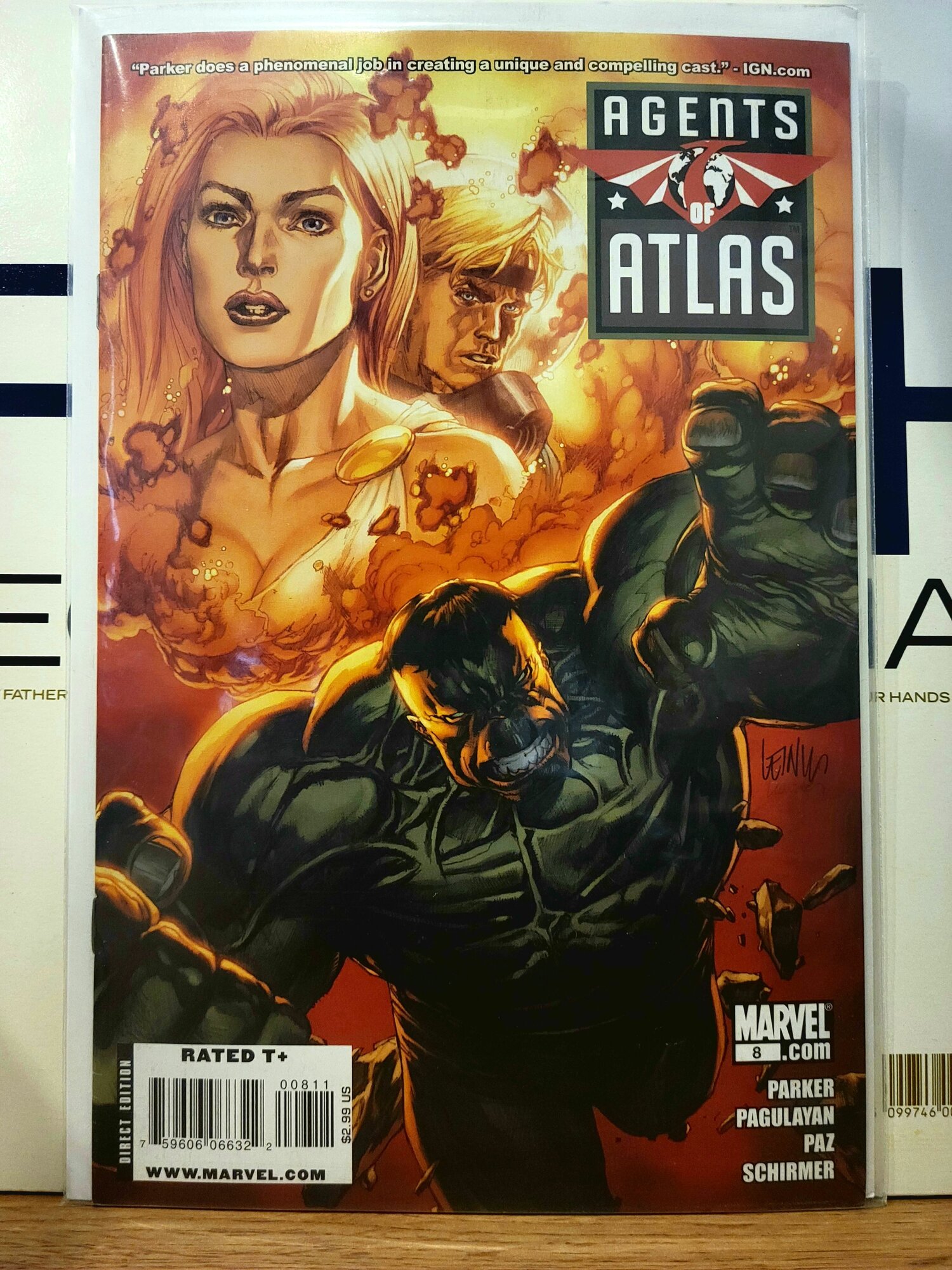 Комикс Agents of Atlas #8. Оригинал!