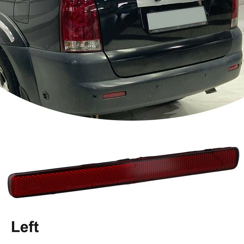 Задний левый отражатель бампера OZ-DFVE для SsangYong Rexton (2006 2017) и Kyron (2007 2011)