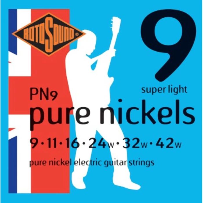 Rotosound PN9 Комплект струн для 6-струнной электрогитары 9-42