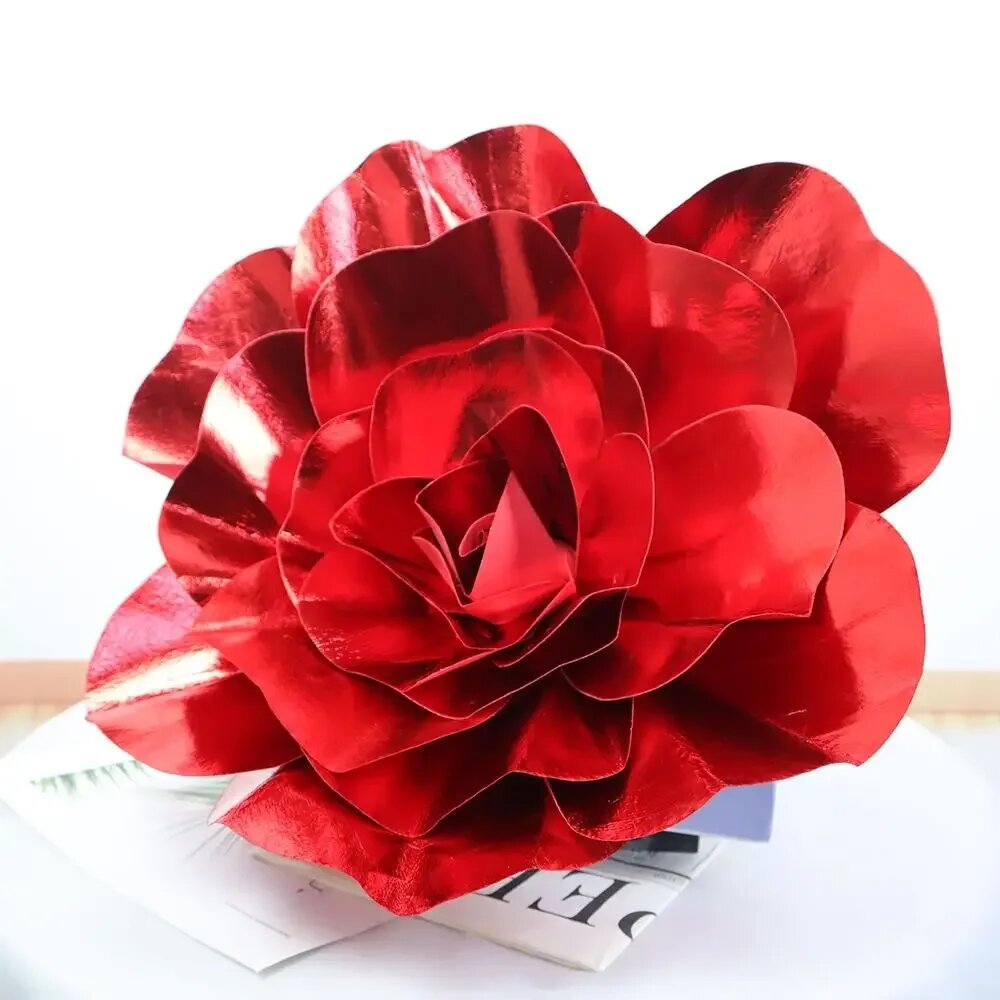 Гигантская искусственная роза 30/40/50 см Красный, A -red-40cm