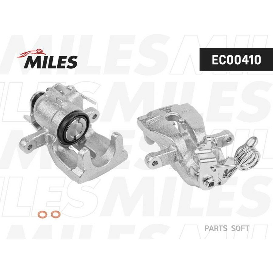 Суппорт тормозной Ford Focus II (DA_, HCP, DP) 04-13, KUGA I (08-12), MONDEO IV от официального дистрибьютора, MILES, артикул EC00410