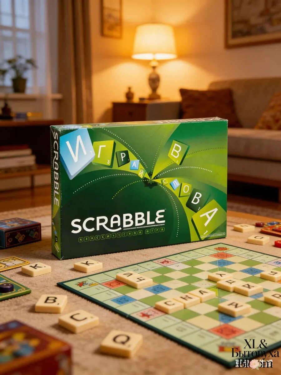 Классическая настольная игра Scrabble: развивайте словарный запас весело!