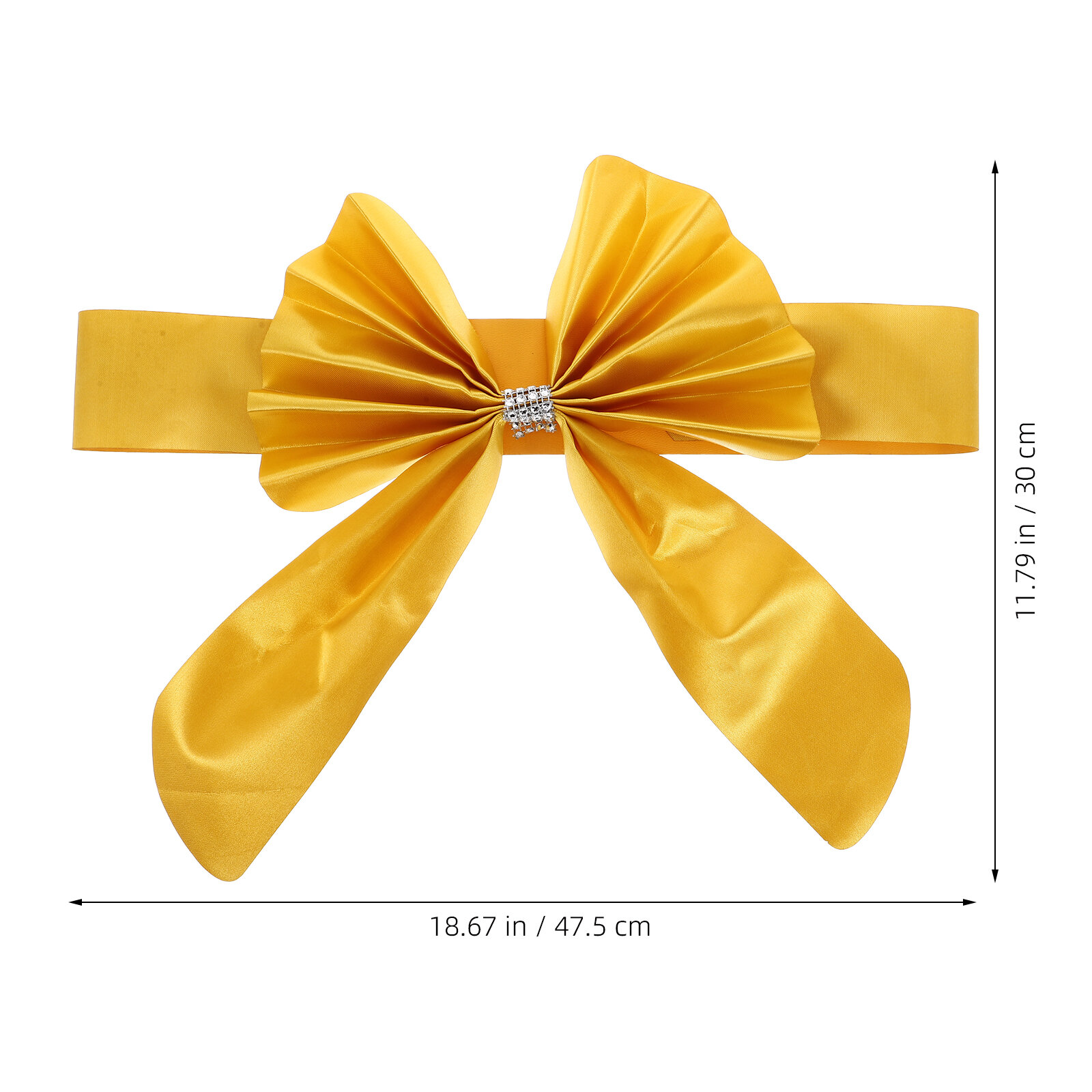 Элегантные Ленты Для Стульев С Упругими Шлейками 47.50X30.00X8.00Cm