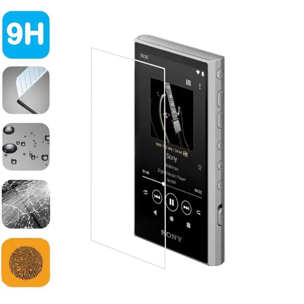 Защитное закаленное стекло 9H для Sony NW-A306 NW-A307 Защитная пленка для ЖК-экрана Walkman аксессуары
