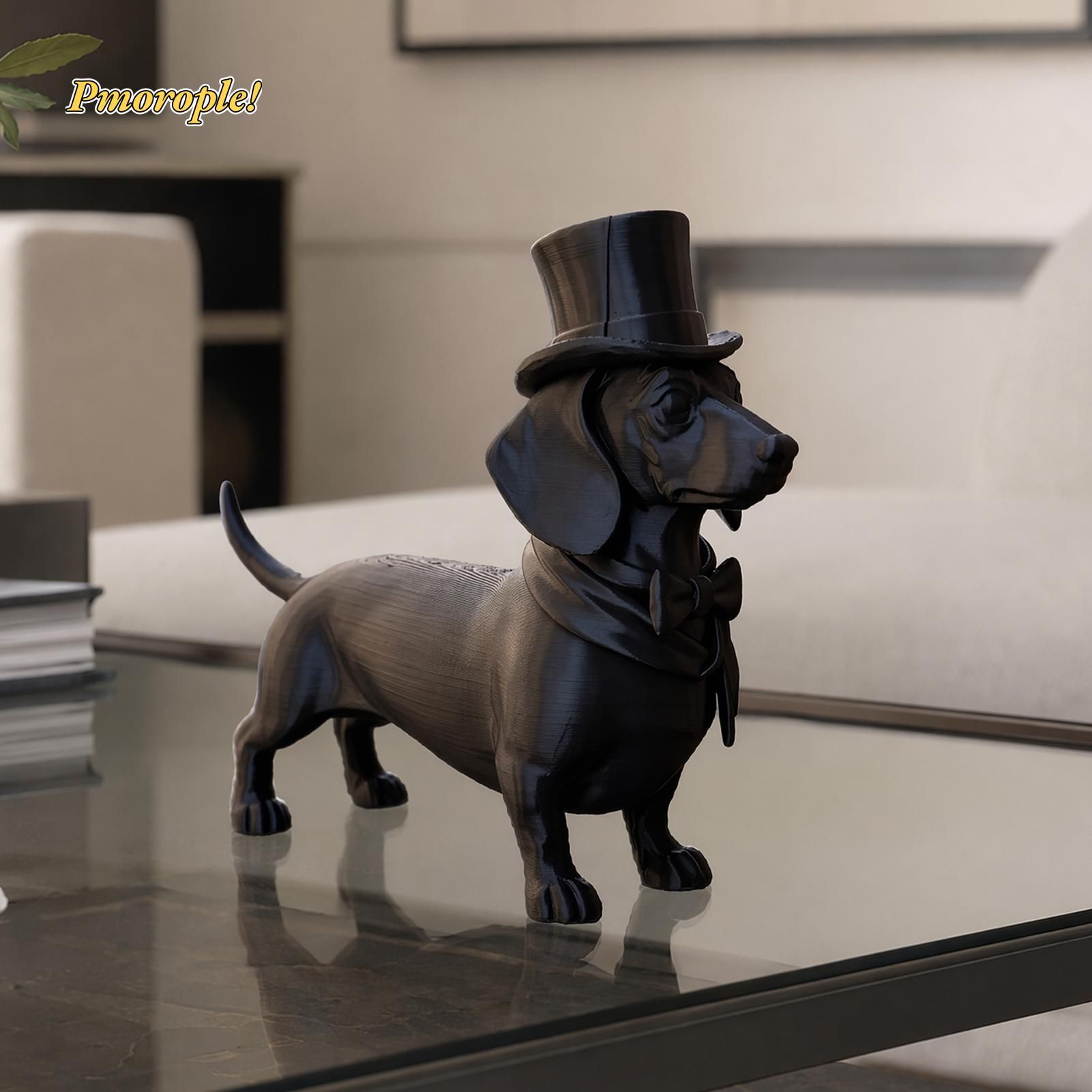 Фигурка декоративная Black, длина 11.8 см