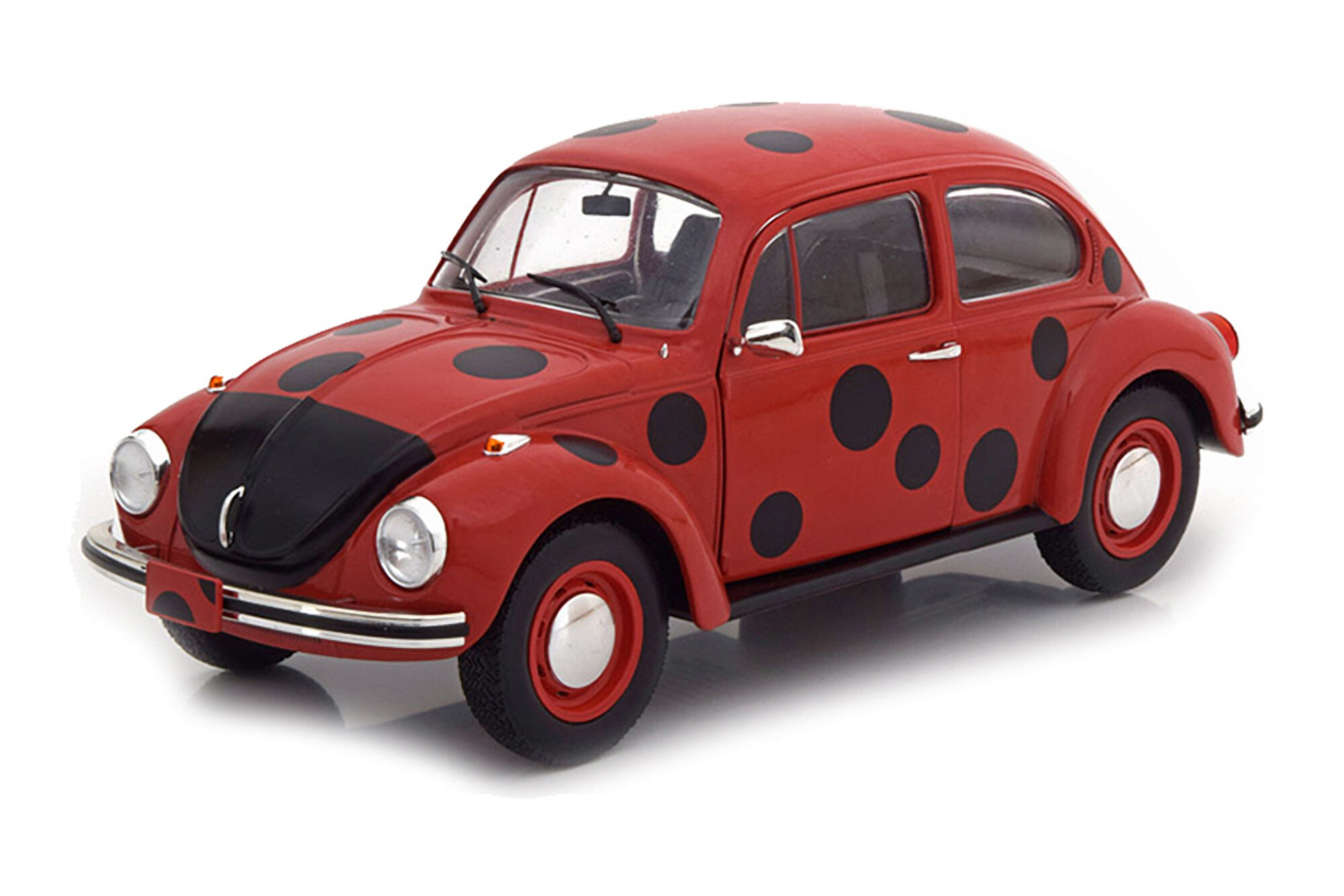 Модель коллекционная SOLIDO Vw volkswagen kafer 1303 marienkaefer red/black