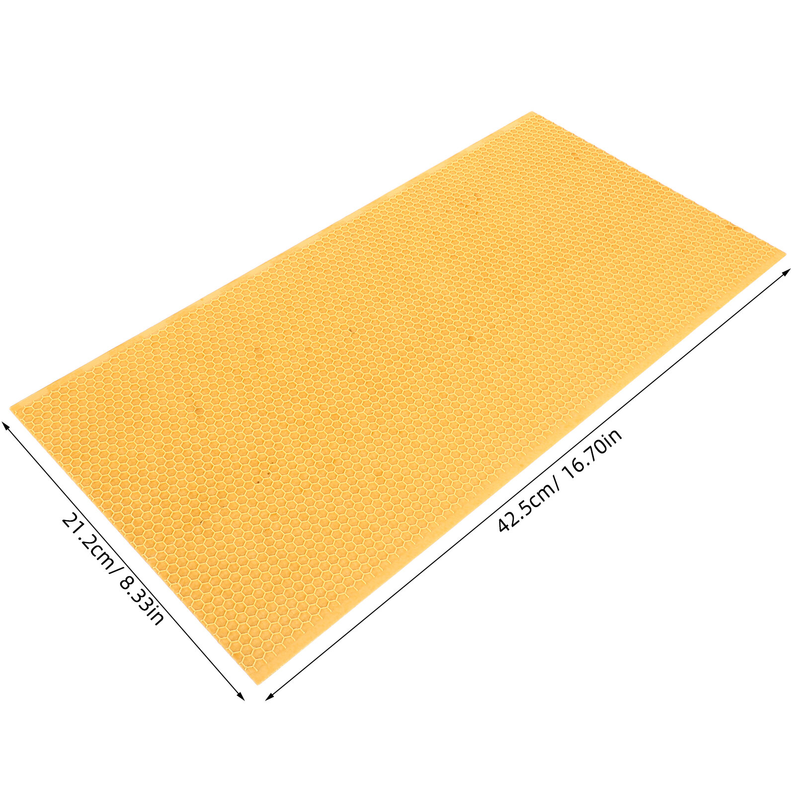 Пластиковая основа для улья с вощиной, желтая, для пасеки, 4 шт