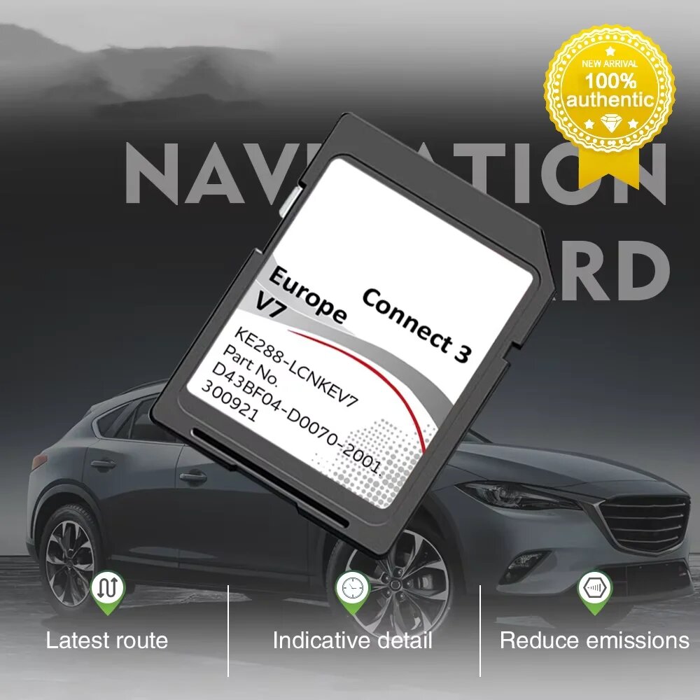 Карта навигации PDELX для Nissan Connect 3 V7