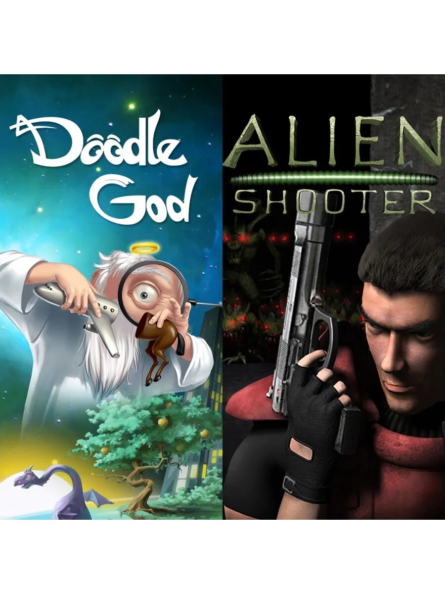 Alien Shooter + Doodle God Bundle PS4 & PS5