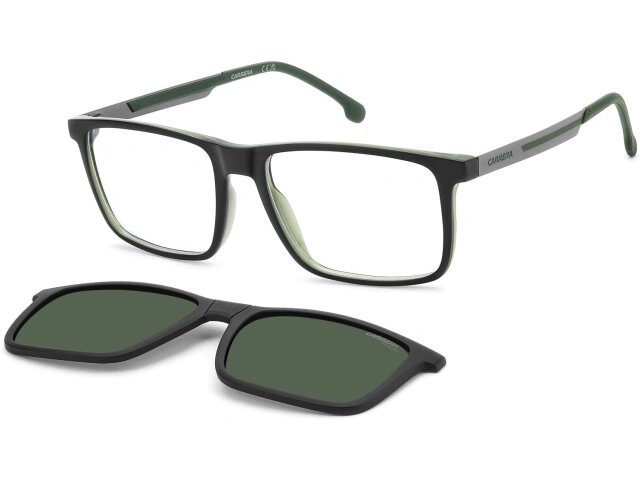 Оправа с солнцезащитным клипоном CARRERA CA 8941/C 3OL Matte Black Green (1127193OL5617)