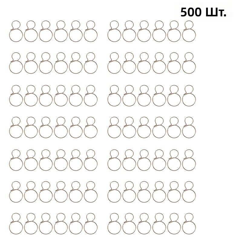 Разжимные кольца с крючком для люстры, 500 шт.