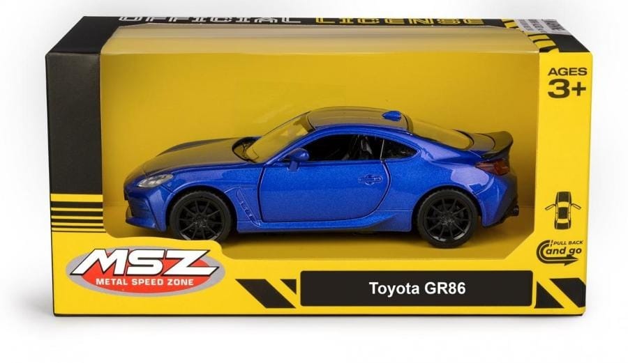 Игрушечная машинка Daffi MSZ Toyota GR86, синий