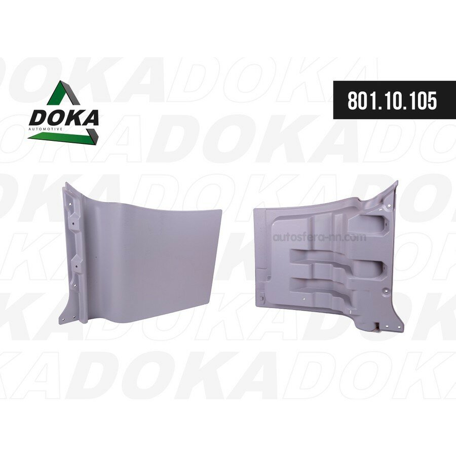 DOKA 80110105 Накладка двери правая MAN TGA/TGS